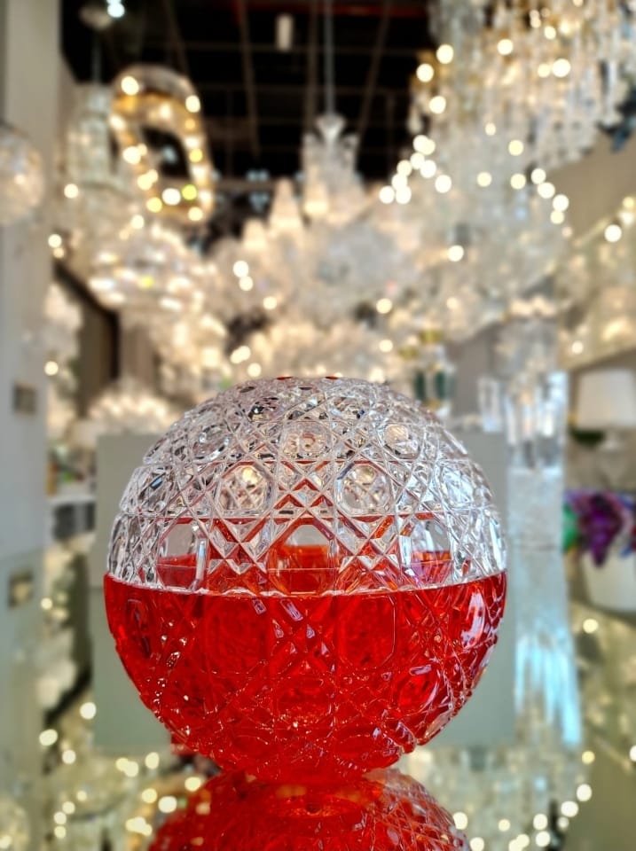 Crystal tissue box GC-0034