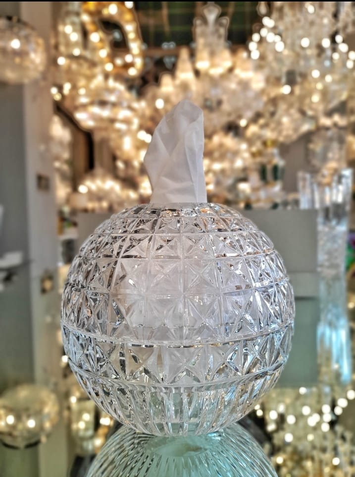 Crystal tissue box GC-0035