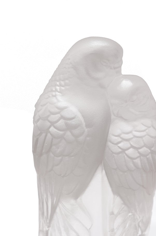 Crystal Lovebirds Lamp