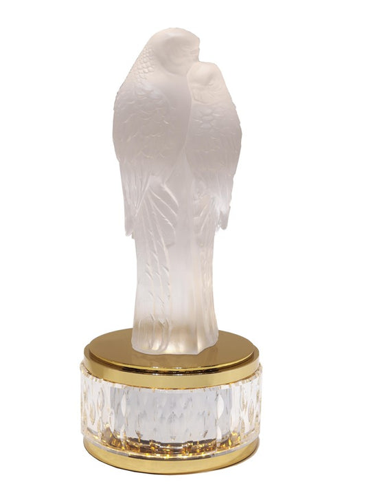 Crystal Lovebirds Lamp